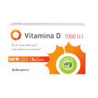 Metagenics Vitamina D 1000 UI 168 Compresse Masticabili Ossa Immunità