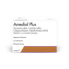 Amedial Plus Integratore Ossa e Cartilagini 20 Bustine con Glucosamina Condroitina