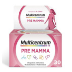 Multicentrum Pre Mamma Integratore Multivitaminico con Acido Folico 30 Compresse