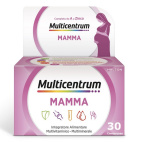 Multicentrum Mamma Integratore Multivitaminico 30 Compresse Gravidanza Senza Glutine