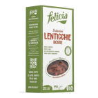 Felicia Bio Sedanini Lenticchie Rosse 250 G