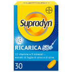 Supradyn Ricarica 50+ Integratore Multivitaminico per Adulti 50+ 30 Compresse