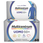 Multicentrum Uomo 50+ Integratore Multivitaminico Multiminerale 60 Compresse