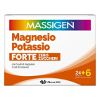 Massigen Magnesio Potassio forte 30 bustine gusto arancia
