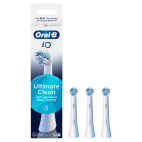 Oral-B iO testine di ricambio bianche Ultimate Clean 3 pezzi