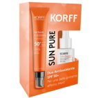 Korff Sun Pure fluido anti-macchie spf50+ e siero Hydra Energy