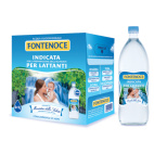 Fontenoce acqua minerale naturale basso residuo fisso 1 L x6