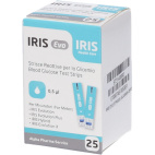 STRISCE MISURAZIONE GLICEMIA IRIS EVO 25 PEZZI