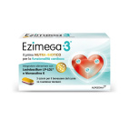 Ezimega3 nutra-biotico 20 compresse - funzionalità cardiaca