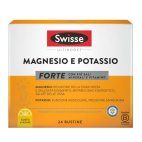 Swisse Magnesio e Potassio Forte Integratore Alimentare - 24 Bustine Senza Glutine