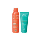 SVR Sun Secure Lait Crepitant 50+ da 200ml + SVR Sun Secure Latte Doposole Laboratoire da 200ml