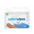 WaterWipes Salviettine Biodegradabili Bambini 240 pezzi