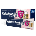 Kukident Plus Barriera Anti-Cibo Crema Adesiva per Dentiere 40g