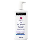 Neutrogena Deep Moisture Fluida Non Profumata, Crema Corpo per Pelle Secca e Sensibile 400 ml
