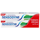 Sensodyne F Previon Dentifricio Denti Forti e Gengive Sane 2x75ml