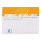 William-probiotico integratore alimentrare da 45 capsule