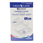 Garza cotone 18x40cm da 12 pezzi