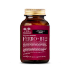 Salugea Ferro + B12 Integratore di Ferro Liposomiale Rame Vitamina B12 e C - 60 Capsule Vegetali