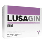 Lusagin Duo 10 Capsule + 10 Compresse – Vie Urinarie e Difese
