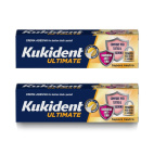 Kukident Ultimate per Dentiere Totali e Parziali – 2x57g Gusto Neutro 
