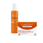 Avène Spray Solare SPF 50+ da 200ml + Carovit Forte Plus Solare 30 Capsule