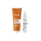 Avène Eau Thermale Latte Solare SPF 50 – 250 ml + Avène Latte Doposole Ristrutturante 400 ml