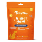 Zesty Paws 5-in-1 Chews al tacchino 60 chews