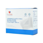 Garza compressa in cotone 12/8  F-Care 18x40cm da 12 pezzi