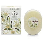 L'Erbolario sapone estratto di giglio da 125g + fiore