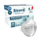 Mascherine Di Protezione FFP2 Taglia S Sicura Protection 20 Pezzi