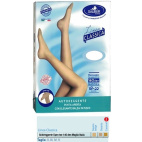 Sauber Autoreggente Open Toe Maglia Liscia 140 Den Colore Neutro Beige Taglia 5 Linea Classica