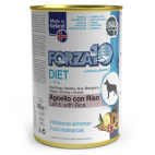DIET Agnello Con Riso Cane Umido FORZA10® 400g