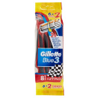 Blue3 Nitro Usa&amp;Getta Gillette 6 Pezzi +2 Gratis