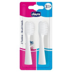 TESTINE Per Spazzolino Elettrico Chicco Set 2 Pezzi