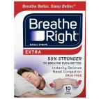 Breathe Right Cerotti Nasali Extra Forte 10 Pezzi Dispositivo Medico