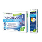 ArkoRelax Sonno + Sonno Flash Arkopharma 30 Compresse + 20ml Pack Promo