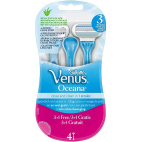GILLETTE VENUS OCEANA RASOI USA&amp;GETTA 3 LAME PZ.3+1 GRATIS