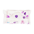 CLENDY BABY SALVIETTE UMIDIFICATE CON POP-UP PZ.72 SOFT CLEAN ALOE E CAMOMILLA