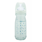 Bebe Confort Biberon Vetro Termoresistente 270ml Misura 1