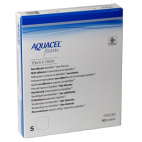 Medicazione Sterile In Schiuma Di Poliuretano Idrocellulareaquacel Ag Foam Non Adesiva 15x15 Cm 5 Pezzi