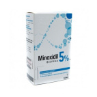 Minoxidil al 5% di Biorga per caduta dei capelli 3 flaconi