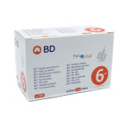 Ago Per Penna Da Insulina Thinwall Bd Gauge 31 6 Mm 100 Pezzi