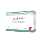 HEALTH4U SillBrain 30 Capsule Integratore per Fegato con Silibina e Vitamina B1