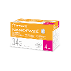 Ago Per Penna Da Insulina Nanopass Gauge 34 Lunghezza 4 Mm 100 Pezzi