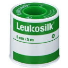Cerotto In Rocchetto Leukosilk Ipoallergenico Bianco 5x500 Cm