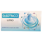 Oligotracce Litio 20 Fiale 2 Ml