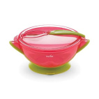 Nuvita Ciotola Con Cucchiaio Svezzamento Rosa