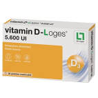 Vitamin D Loges 30 Gelatine Masticabili Gusto Limone 42 G