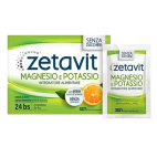 Zetavit Magnesio Potassio Senza Zucchero 24 Bustine Da 6g