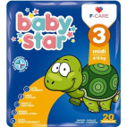 Pannolino Babystar 4/9kg T3 20 Pezzi